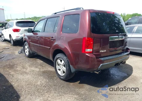 2010 Honda Pilot Ex-L from USA, damaged, VIN 5FNYF4H57AB036411